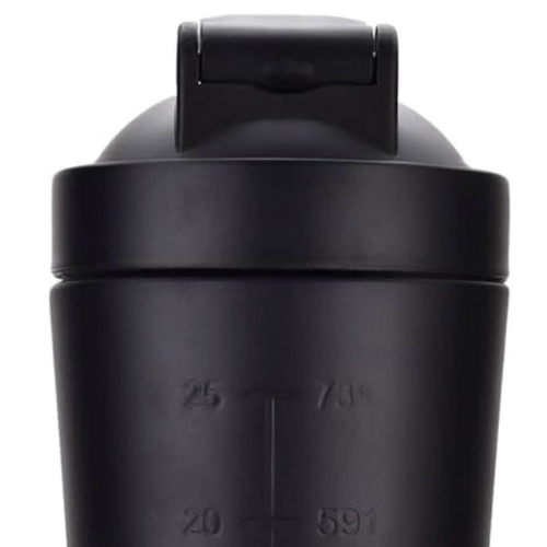 Stainless Steel Shaker 750ml (Black)